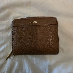 Fossil Brown Leather Wallet